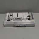 WallarGe Atomic Clock with Outdoor and Indoor Temperature - 12.5 Inch Self-Setting Digital Clock Large Display, Battery Operated Wall Clocks or Desk Clocks for Bedroom, Livingroom, Office