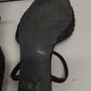 Kitten Heels for Women Square Toe Mesh Sandals Bow Knots Heels Open Toe Sandals for Women Comfortable Dressy Shoes for Wedding Party (8, Black)