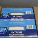 Fresh Step Advanced Extreme Multi Cat Clumping Litter with Febreze Freshness, Low Dust, Odor Control with Ammonia Block Tech, Compatible in Automatic Litter Boxes, 37 lbs. (2 x 18.5 lb)