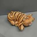 HuggieKitty by Pets Know Best- Cuddly Cat Toy, Soothing Sound & Warmth Help Relax & Comfort Your Pet- Purr & Heartbeat, Heating Pack- Orange
