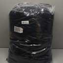 Wajade Fluffy Faux Fur Throw Blanket for Couch Bed 90x106, Luxury Soft Thick Fuzzy Plush Bubble Blanket, Warm Cozy Blanket for Sofa Chair, Black