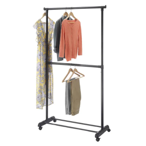 Whitmor 2-Tier Garment Rack 18.5x36.5x70in