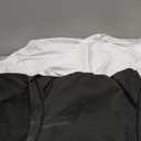 TELALEO 6 Pack Men's Compression Shirt Short Sleeve Athletic Baselayer Sports T Shirts Workout Tops for Men Black White