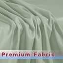 HolidayIdeas 2 Pack Fitted Tableclothes - 48 x 24 Inch - Rectangle Tablecloths for 4 Foot Tables, Polyester Fabric Table Covers for Parties, Holiday Dinner, Trade Show (Sage Green)