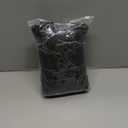 Waterproof Office Chair Seat Covers with Elastic Edges PU Leather Seat Covers for Dining Chairs Stretch Dining Room Chair Seat Covers Removable Chair Protector Seat Cushion Slipcovers (Black)