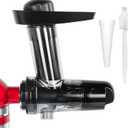 Masticating Juicer Attachment for KitchenAid Stand Mixer, Masticating Juicer, Slow Juicer Attachment for KitchenAid All Models Stand Mixers,Black