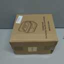 Divided Chilled Serving Tray for Parties,Ice Chilled Party Platter,Ice Serving Bowl with Lid and Handle,Charcuterie Serving Board,Cold Dish Dip for Fruit Seafood Vegetable Shrimp Cocktail Appetizer... (White)