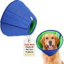 Soft Dog Cone Collar Alternative, Comfortable Cones for Large Dogs to Stop Licking After Surgery, Comfy Elizabethan Collars, Neuter Recovery Ecollars of Shame Alternatives (XL, Regular)