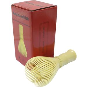 1Pcs Yellow Resin Matcha Whisk, Traditional Japanese Chasen Brush Gifts for Tea Lovers Reusable Matcha Whisk, Authentic Tea Preparation for Matcha Green Tea Powder/Tea Enthusiasts