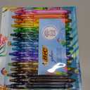 BIC Gelocity Quick Dry Ocean Themed Gel Pen Set with Fast-Drying Ink and Retractable Design, 16-Count in Assorted Ink