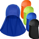 Syhood 4 Pieces Hard Hat Liner with Sun Shade Cooling Skull Cap Neck Shade Sun Protector Skull Cap Liner Sweat Wicking Outdoor Construction Cycling for Men Women