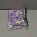 for iPad mini 4/5 Case 7.9 Inch - Cute Girls Kawaii Cover Girly 3D Cartoon Teen with Rotating Stand & Strap Purple Soft Silicone Cases for Apple for iPad mini 5th/4th Gen Cases 2019 2015