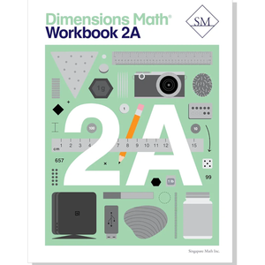 Dimensions Math Workbook 2A [Paperback] Singapore Math Inc