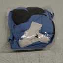 Irtysh Girl Blue Dress White Apron Halloween Cosplay Costume With Bow Hair Band Stockings Set (5-6 Years)