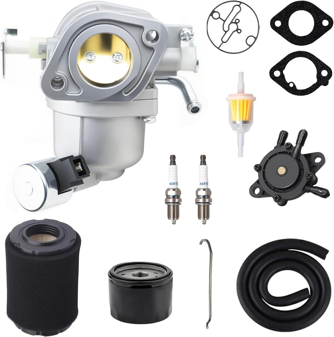 Carburetor Tune up Kit Compatible with John Deere Z255 Z315E Z335E Z335M Z345M Z345R Z355E Z355R Zero Turn ZTrak Mowers