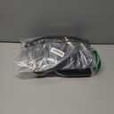 Cicy Bell Women Cropped Tweed Blazer Jackets Lapel Open Front Long Sleeve Business Suit Jackets with Pocket (Large, Black)