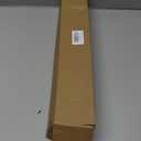 Closet Rods for Hanging Clothes, 17 to 54 Inch Heavy Duty Stepless Adjustable Closet Hanging Rod, 1.3 Inch Diameter Metal Closet Rod for Wardrobes Laundry Bedroom RV, White