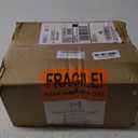 Solid Orange 14 oz Drinking Glasses (set of 6), Recycled Glass, Lead-free, Toxin-Free (14oz Drinking)