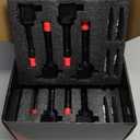 ECCPP Ignition Coil UF374 8 ignition coils & #5325 8 iridium Spark Plugs,for Honda 2003 2004 2005 Civic Hybrid 1.3L L4