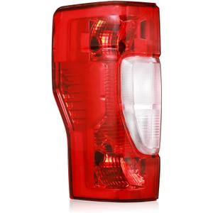 Boine Left Driver Side Tail Light Compatible With 2020 2021 2022 Ford F250 F350 F-250 F-350 Halogen Rear Light Brake Lamps - w/o Blind Spot & LED (Left Driver Side)