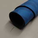 Jump Rope Mat Outdoor Indoor, Oval 52'' x 36'' Non-slip Fitness Exercise Mat, 5mm Shock Absorption Extra Thick Design, Suitable for Home Gym Floor, Concrete Jump Roping