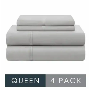Modavari Egyptian Cotton Queen Sheet Set 4 Pcs