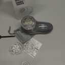 POPCHOSE Fabric Shaver, Lint Shaver for Clothing, Electric Lint Remover with 6-Leaf Blades, Sweater Shavers to Remove Pilling, Clothes Shaver for Couch, Furniture, Fuzz, Lint Ball, USB Rechargeable (Grayish White)