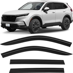 CLIM ART Incredibly Durable Rain Guards for Honda CR-V 2023-2026, Original Tape-on Window Deflectors, Vent Deflector, Window Visors, Car Accessories, 4 pcs. - 423170