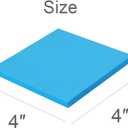 2 x Vanpad Sticky Notes 4x4 in Bright Stickies Colorful Super Sticking Power Memo Pads Strong Adhesive 6 Pads/Pack 72 Sheets/pad