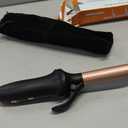 Cordless Curling Iron,4000 mAh Cordless Hair Curler,3 Temp Setting Mini Travel Battery Powered Curling Iron,2 in 1 Portable Hair Straightener and Curler