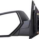 Side Mirror Fits for 2014-2018 for Chevy Silverado 1500 2014-2017 for GMC Sierra 1500 Power Heated Manual Folding Front Left Driver Side Door Mirror