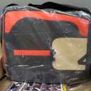  Dodge RAM Seat Covers fit 2009-2025 1500HD 2010-2023 2024 2025 2500/3500HD Crew Double Quad Rebel Cab Laramie Big Long Horn Rebel Tradesman Leather(5 PCS Full Set/Black-Red)