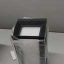 wowlite Modern Outdoor Wall Lights 2 Pack, LED Outdoor Wall Sconce 3 Colors Changeable, Matte Black Exterior Lighting Fixtures, IP65 Waterproof Outside Lights for House Porch Front Door (BK-1851)