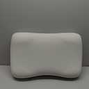 C CUSHION LAB Deep Sleep Pillow, Patented Ergonomic Contour Design for Side & Back Sleepers, Orthopedic Cervical Shape Gently Cradles Head & Provides Neck Support & Shoulder Pain Relief - Calm Grey