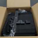 VASAGLE Shoe Rack, 5-Tier Shoe Storage Organizer for Entryway and Closet, Holds 20-24 Pairs of Shoes, 4 Fabric Shelves, Steel Frame, Industrial, Rustic Brown and Black ULBS136B01