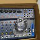 Pyle 8-Channel Bluetooth Studio Mixer - USB, DSP, Phantom Power, DJ/Studio Use