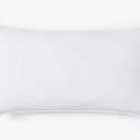Firm King Size Pillows Set of 1 20 x 36 Pillows Made in USA Only 20x36 inch Sleeping Pillow Insert for Bedroom by Looms and Linens - Hypoallergenic Pillow Inserts Down Alternative