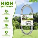 Lawn Mower 1-653368 Belt 5/8"x154" Fits for Exmark Lazer Z HP with 52" Deck 1-653368 653368 116-3455 653368 Hustler 604711 Husqvarna 539114557, for LSZ4622 RZ5422 RZ5424 with 52" and 54" Deck