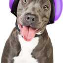 Dog Ear Muffs for Noise Protection, Noise Cancelling Headphones, 25dB NRR, Dog Ear Plugs for Hearing Protection from Thunder, Fireworks, Vacuums (S, Purple)