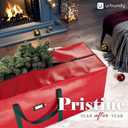 Heavy Duty Christmas Tree Storage Bag 9 Ft - Christmas Tree Bag Red - Tree Bags For Storage - Xmas Tree Storage Bag Holds 9 Ft Christmas Tree Bag For All Year Round Christmas Storage