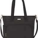 Travelon Anti-Theft Essentials Convertible Backpack/Tote, 12"W x 13.25"H x 4.25"D