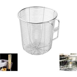 Diswasher Chopstick Holder 18/8 Stainless Steel Diswasher Silverware Basket, Cutlery Silverware holder, Chopsticks Basket for Washing, Drying, W3.9 x H4.9