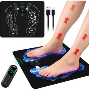 EMS Foot Massager Mat, Foot Stimulator  Foldable Feet and Massage Machine for Improved Muscle Performance EMS Foot Massager Mat, Foot Stimulator  Foldable Feet and Massage Machine for Improved Muscle Performance