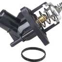 Engine Coolant Thermostat Housing Assembly Replacement for 15-11125 902-2090 Chevy Silverado Suburban Tahoe Corvette, GMC Sierra Yukon and Cadillac Escalade 2014-2020