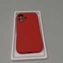 Magnetic for iPhone 16 Case, Compatible with MagSafe, [Screen Protector + Full Camera Protection], Silicone Shockproof Anti-Scratch Protective Phone Case for iPhone 16 6.1", Deep Red