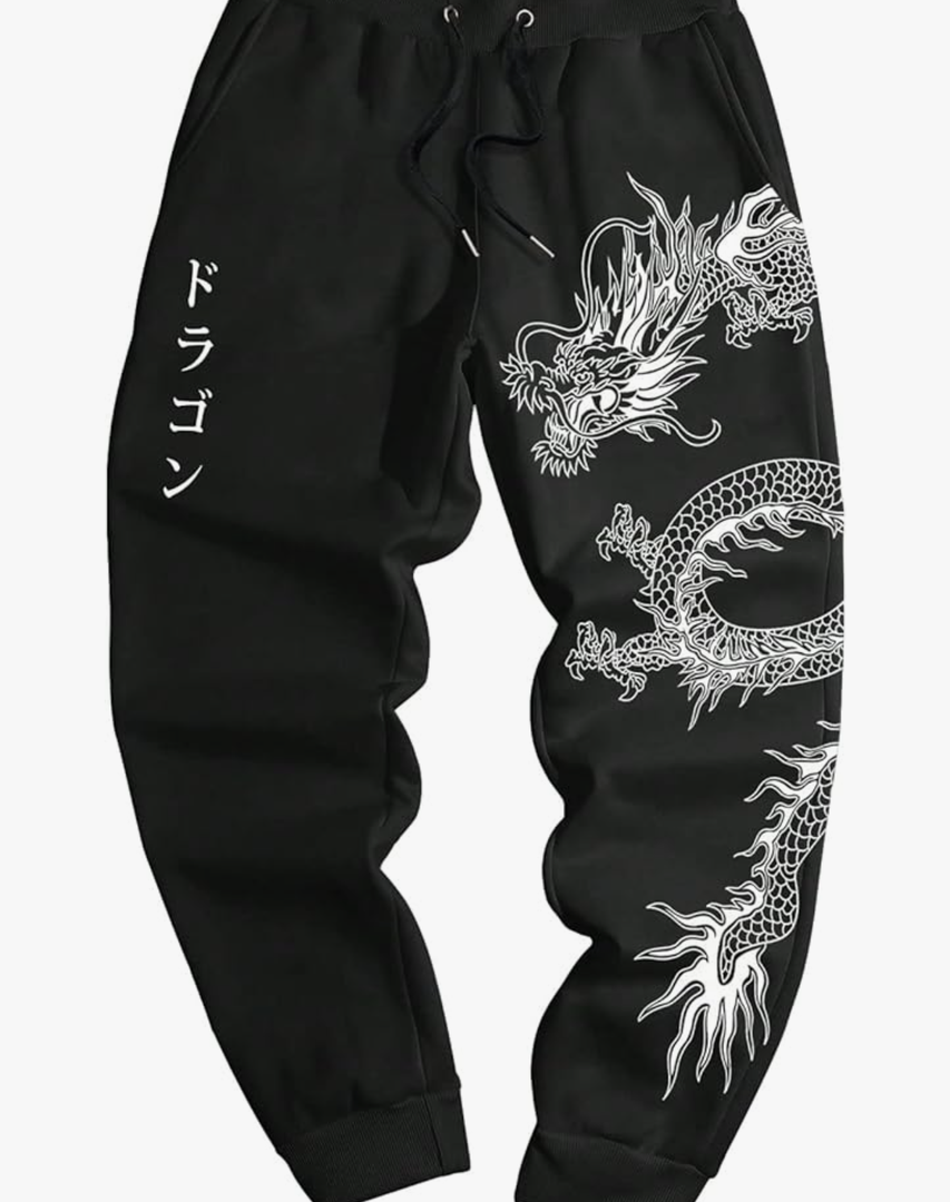 COZYEASE Men's Plaid Letter Print Sweatpants Drawstring Waist Tie Front Jogger Pants with Pocket L