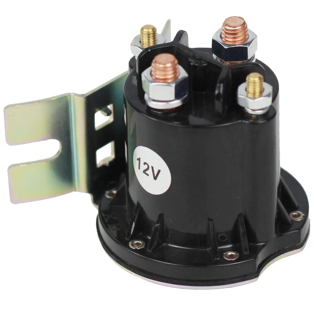 Starter Solenoid Switch Relay 4 Terminal Current 150A Max 800A Replacement for Trom-Betta 684-1251-212 684-1261-212 PowerSeal DC Contactor w/L-Bracket