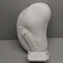 AboveTEK Tablet Pillow Stand for Bed, Hands-Free 360 Adjustable iPad Pillow Holder for Lap Reading w/Soft Bean Bag, Ideal Gift for Mom, Fits 4.7" to 12.9" Tablet, Phone, Kindle, White