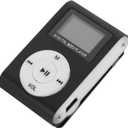 Gadpiparty Music Player Mp3 Player Digital Mp3 USB Screen Digital Mini Black