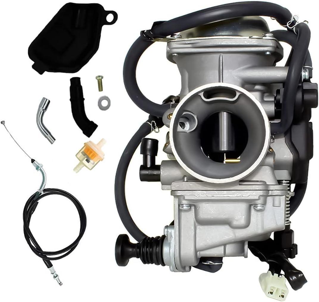Carburetor & Throttle Cable Replace for Hond Foreman 450 TRX 450 TRX450ES TRX450FE TRX450FM TRX450S TRX 400 TRX 400FW ATV Carburetor Rancher TRX350 350 ES FE FM TE TM TRX 300 TRX 300 FW Carburetor
